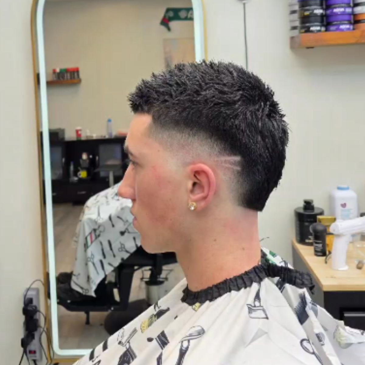 The Skin Fade after